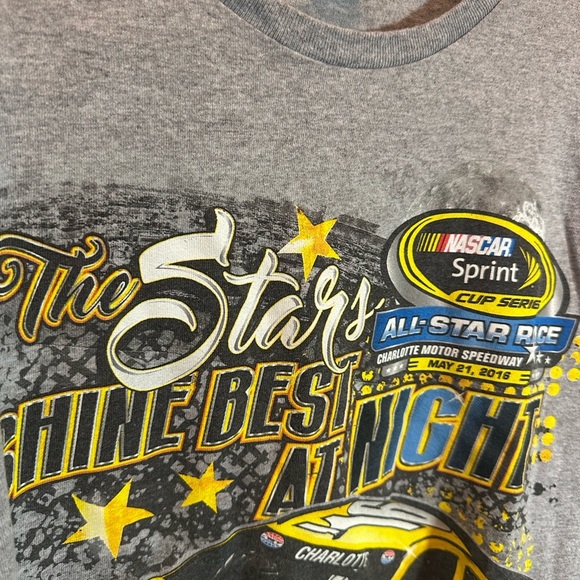 CHARLOTTE MOTOR SPEEDWAY 2016 Men All Star Race Double Sided Graphic Tee 3XL - Picture 5 of 6
